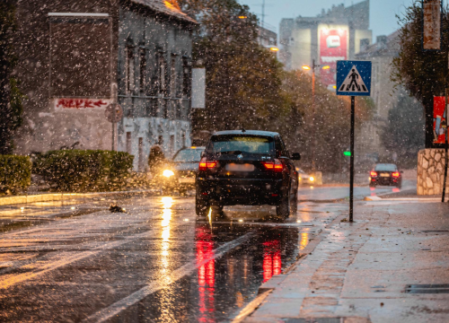 Fotografija 4 - Već je debelo proljeće, a u Šibeniku pada snijeg: Zadnji put tako je bilo 2018. godine
