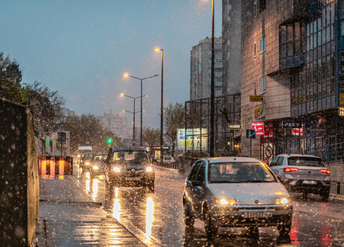 Fotografija 6 - Već je debelo proljeće, a u Šibeniku pada snijeg: Zadnji put tako je bilo 2018. godine