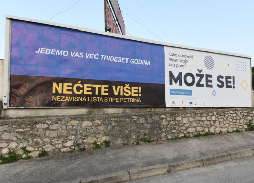 Petrina u kampanju ušao u svom stilu: 'J....o vas već 30 godina. Nećete više!'