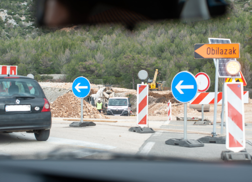 Iz Rokića više ne možete na magistralu pa prema Splitu: Nova regulacija na snazi do sredine svibnja
