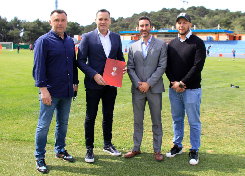HNK Šibenik i HNS potpisali su suradnju o postavljanju hibridnog travnjaka na stadionu Šubićevac!