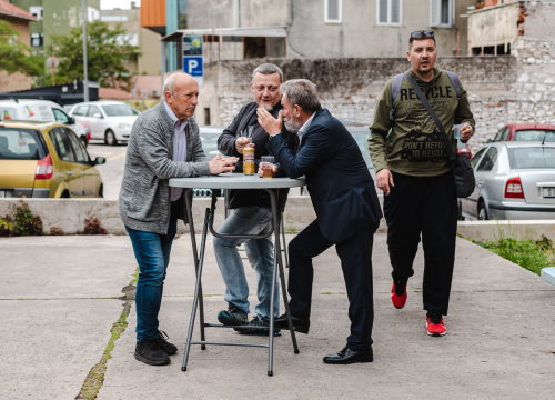 Fotografija 8 - Restović: 'U drugi krug idemo Burić i ja, nadam se da neće izbjegavati sučeljavanje i razmjenu mišljenja'