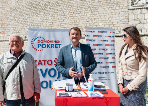Most i Domovinski pokret: 'U drugom krugu izbora za župana podržavamo Marka Jelića'