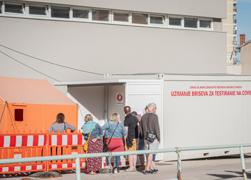 U županiji šest pozitivnih na 52 testiranih: U bolnicama 25 osoba, dvije na respiratoru