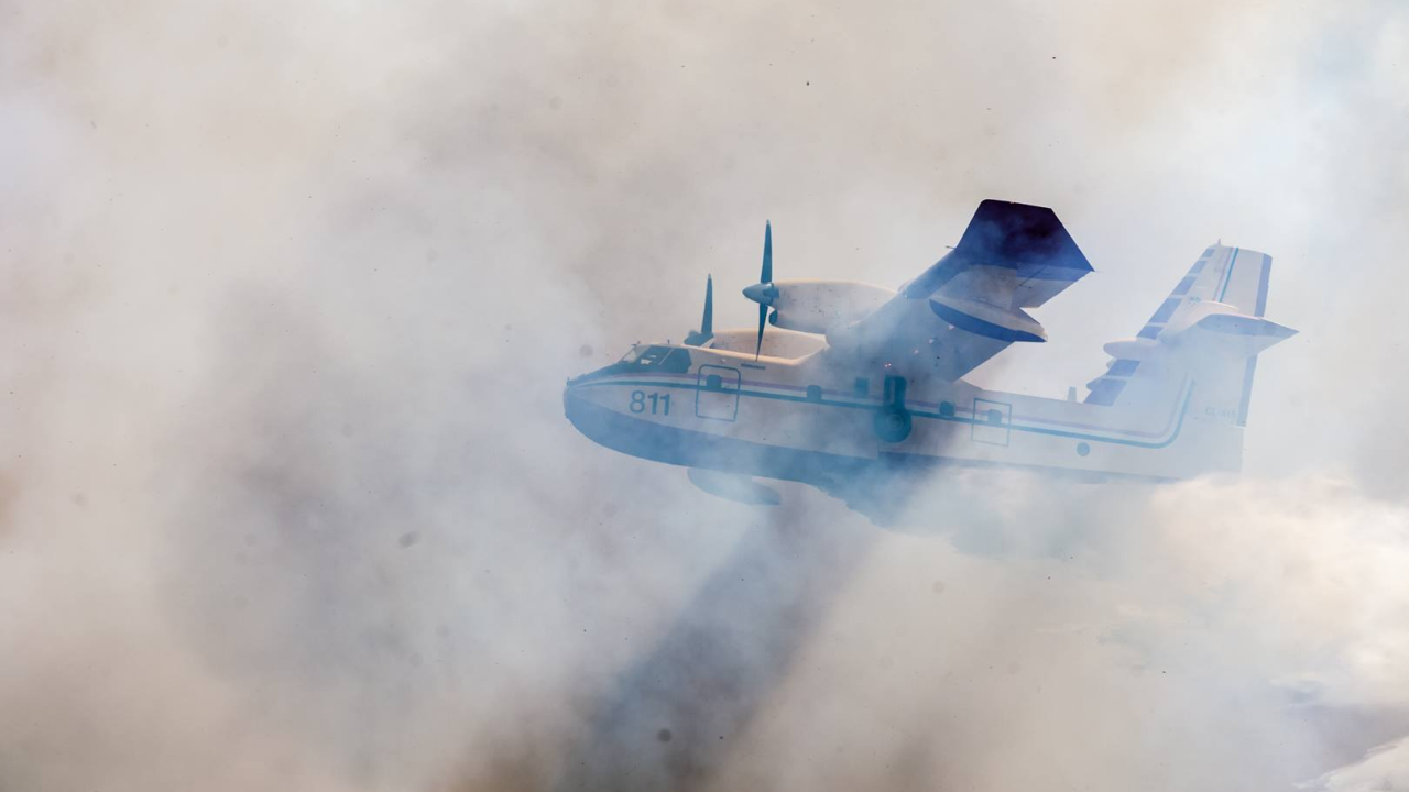 Lokaliziran poožar kod Sapinih Doca: Gasila tri kanadera