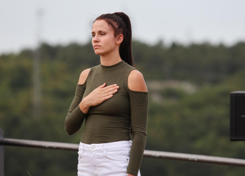 Olimpijka Matea Jelić na generalnoj probi obljetnice Oluje, odgovorila svima koji misle da je premlada za to