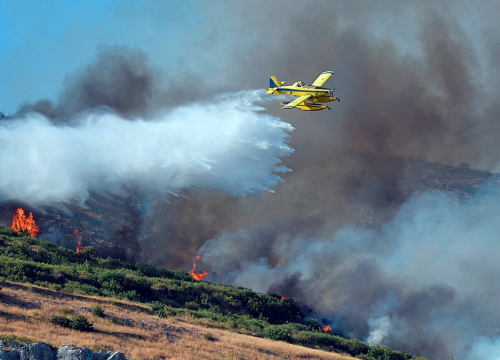 Na šibenskom području manje požara nego lani: Podnesene dvije kaznene prijave, jedna osoba ozlijeđena