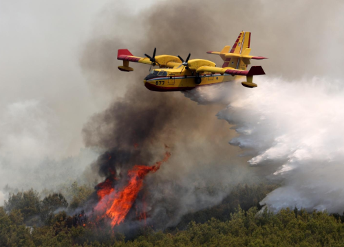 Darko Dukić: 'Situacija kod Vrpolja je dosta dobra, nema više otvorene vatre, a vatrogasci saniraju teren'