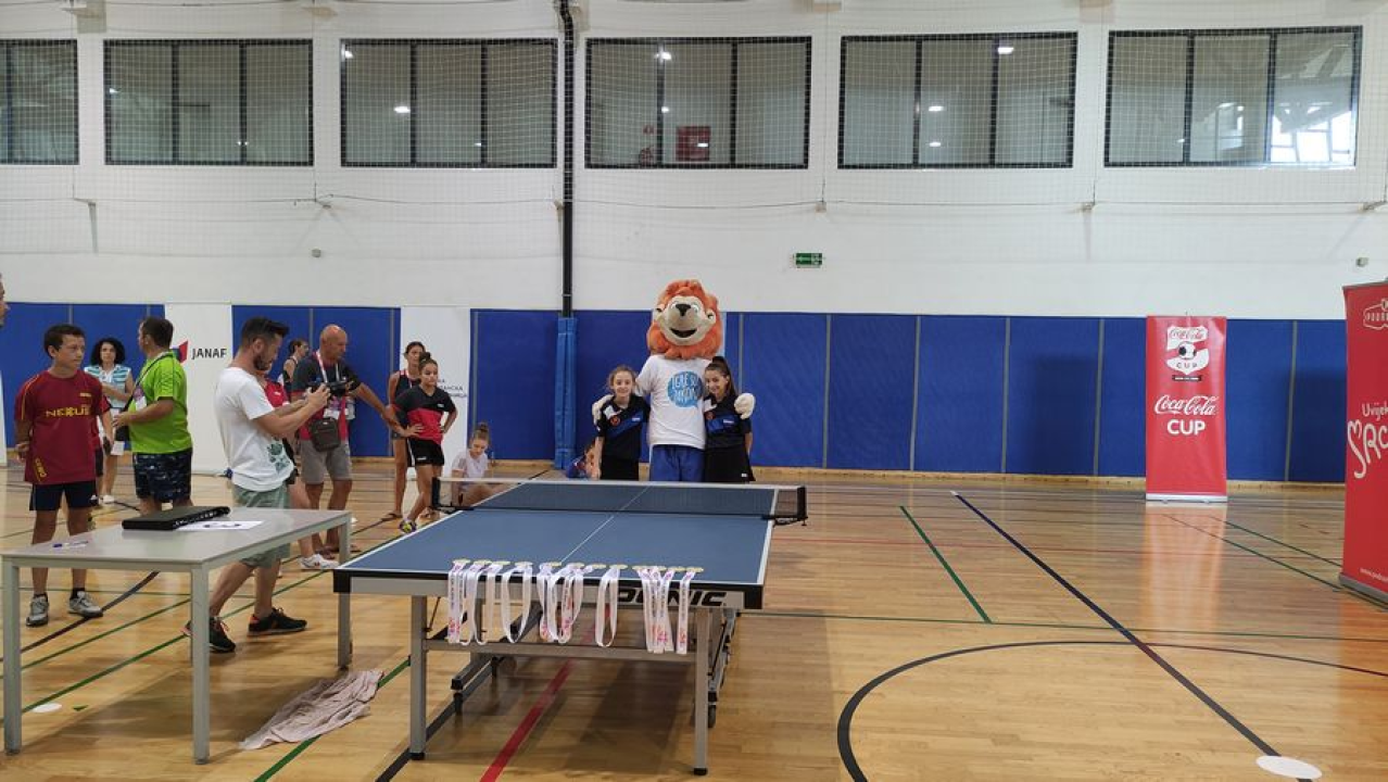 Šibenske stolnotenisačice sjajne u Splitu: Franki Miškić prvo mjesto, Anđeli Živković treće