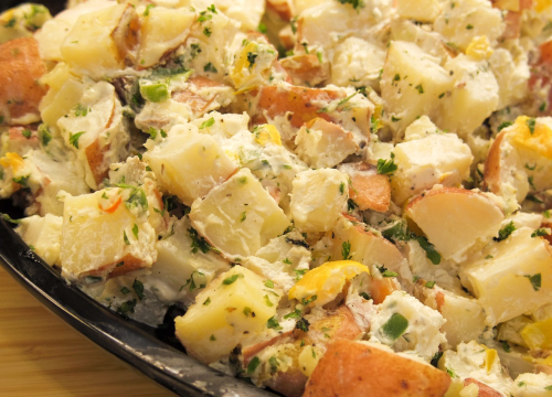 Recept za kremastu krumpir-salatu koja hormone dovodi u ravnotežu