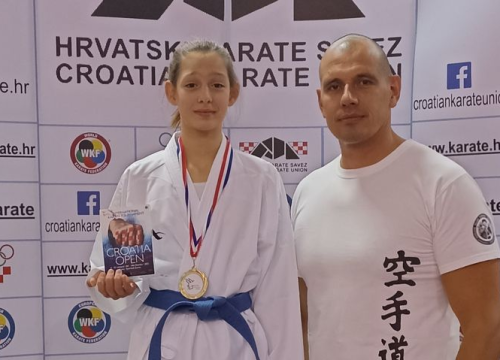 Sjajan rezultat za Maru Mileta: Zlatna medalja na međunarodnom turniru u Rijeci