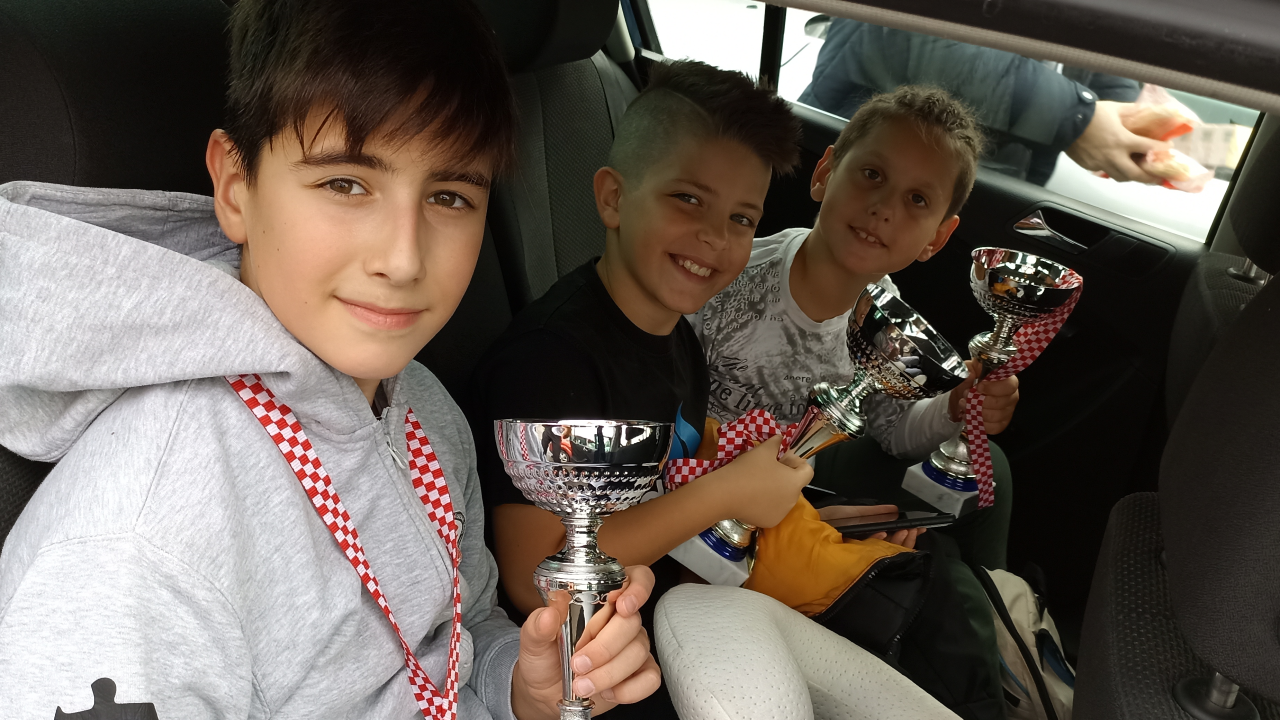 Šibenski karataši Marko i dva Roka prvaci Hrvatske do 14 godina!