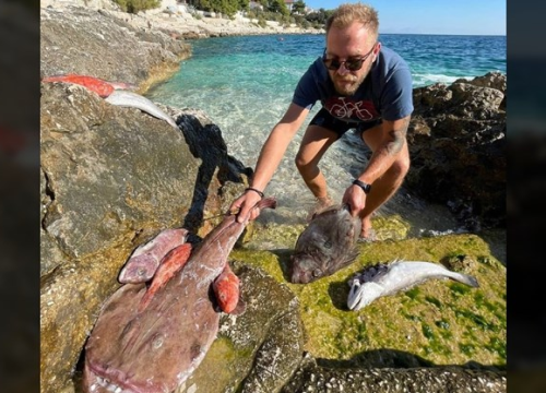 Pažanin se pohvalio ulovom s Čiova: 'Lito nije gotovo. Hvala ti more moje'