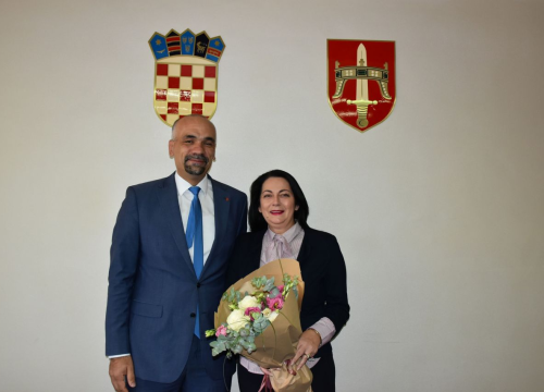 Nagrađivana učiteljica Branka Pastuović na primanju kod župana: 'Vi ste na ponos cijeloj županiji'