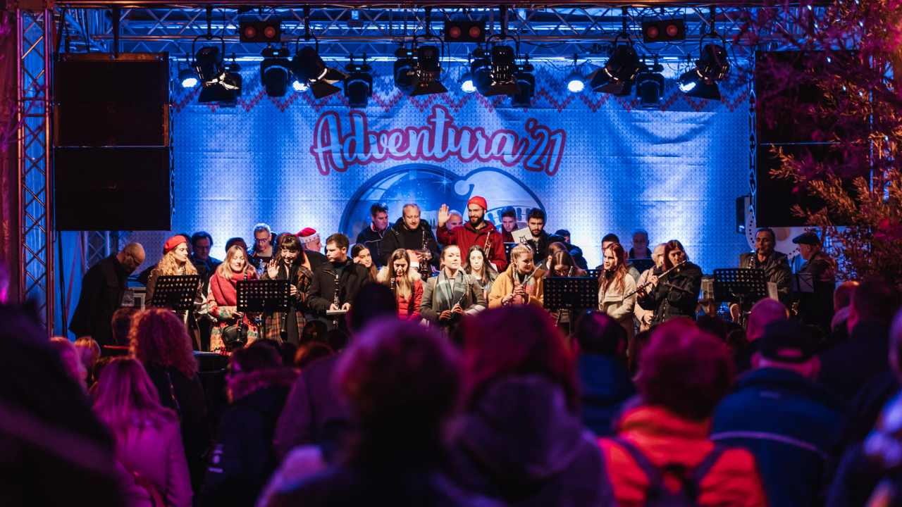 Šibenski glazbari ispratili pretposljednji dan ove godine na Adventuri u Parkiću