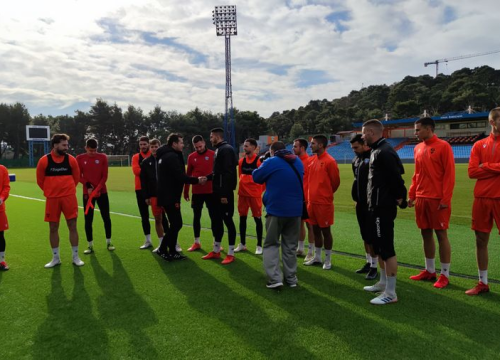 Ferdo Milin poveo pripreme nogometaša Šibenika: Sandesh, Dasilva i Bailone više 'ne stanuju' na Šubićevcu