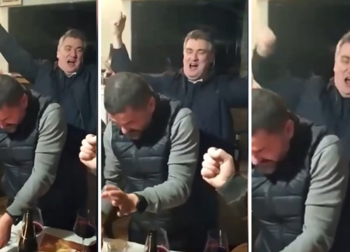 Milanović se 'outao' kao estradna zvijezda: Pogledajte kako u deliriju pjeva kod rođaka Ante u Glavicama