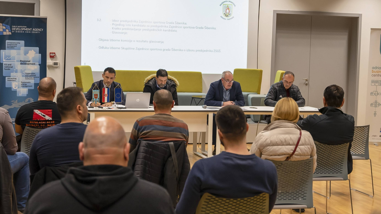 Joško Jurić i treći put postao predsjednik Zajednice sportova grada Šibenika