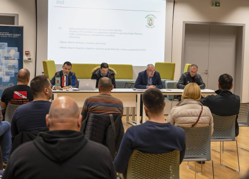 Fotografija 1 - Joško Jurić i treći put postao predsjednik Zajednice sportova grada Šibenika