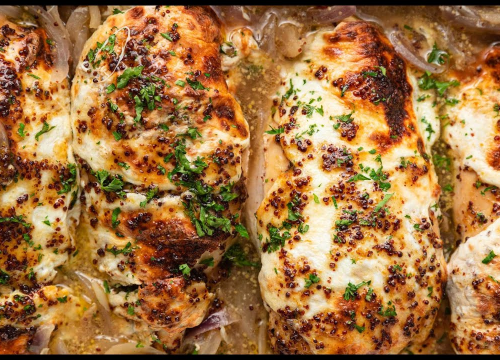 Božanstvena: Pečena piletina u finom umaku od meda i senfa