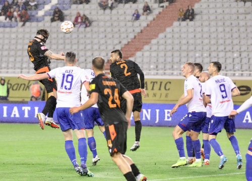 Peti uzastopni poraz HNK Šibenika: I s Poljuda se vraćaju praznih ruku, bez boda ostali u 87. minuti