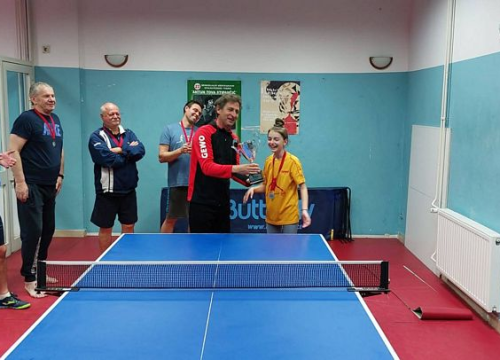 Fotografija 5 - Franka Miškić pobjednica prvog turnira rekreativaca Šibenik 2022.