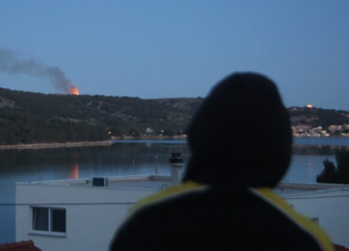 Vatra iznad Murtera: Požar ili spaljivanje smeća?