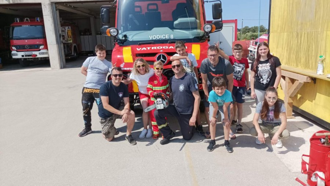 Prvi susret vatrogasne mladeži održan u Vatrogasnom domu Vodice