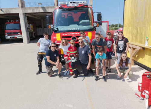 Prvi susret vatrogasne mladeži održan u Vatrogasnom domu Vodice