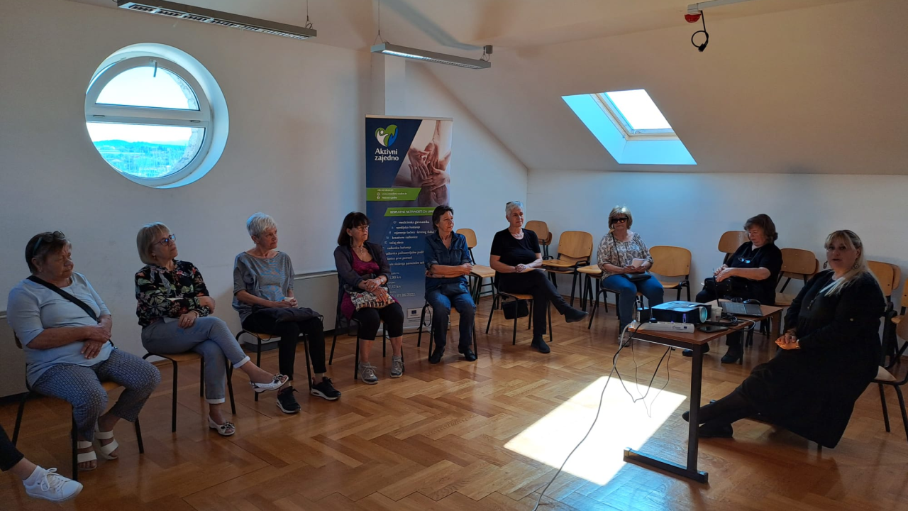 Vodički umirovljenici slušali predavanje 'Znamo li i možemo li prilagoditi prehranu određenim zdravstvenim stanjima'