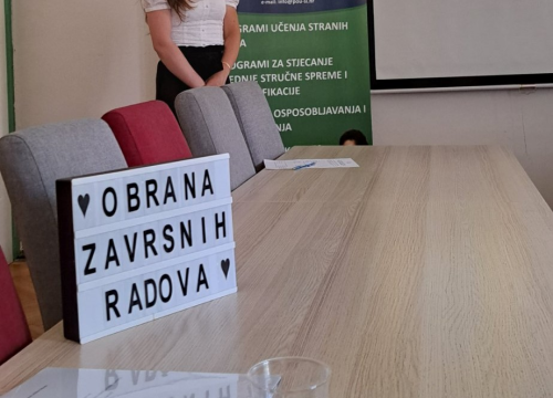 Fotografija 5 - Uspješno završen program prekvalifikacije POU Šibenik za ekonomiste, komercijaliste, hotelijersko-turističke tehničare i prodavače!