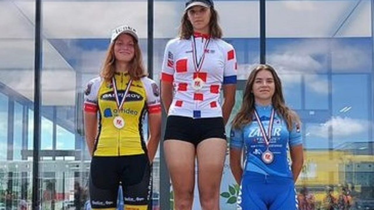 Članovi Fortice u cestovnoj utrci: Petra Čuklin srebrna, Mihovil Relja brončani