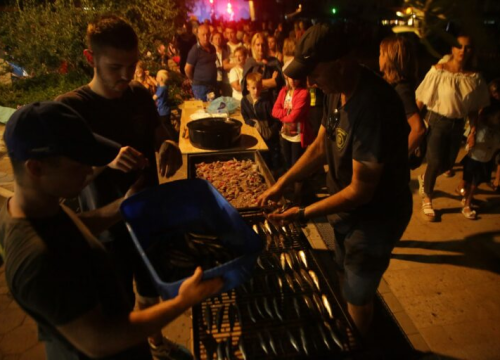 Fotografija 3 - Na ribarskoj fešti uz Tedija Spalata 'planulo' 165 kg srdela