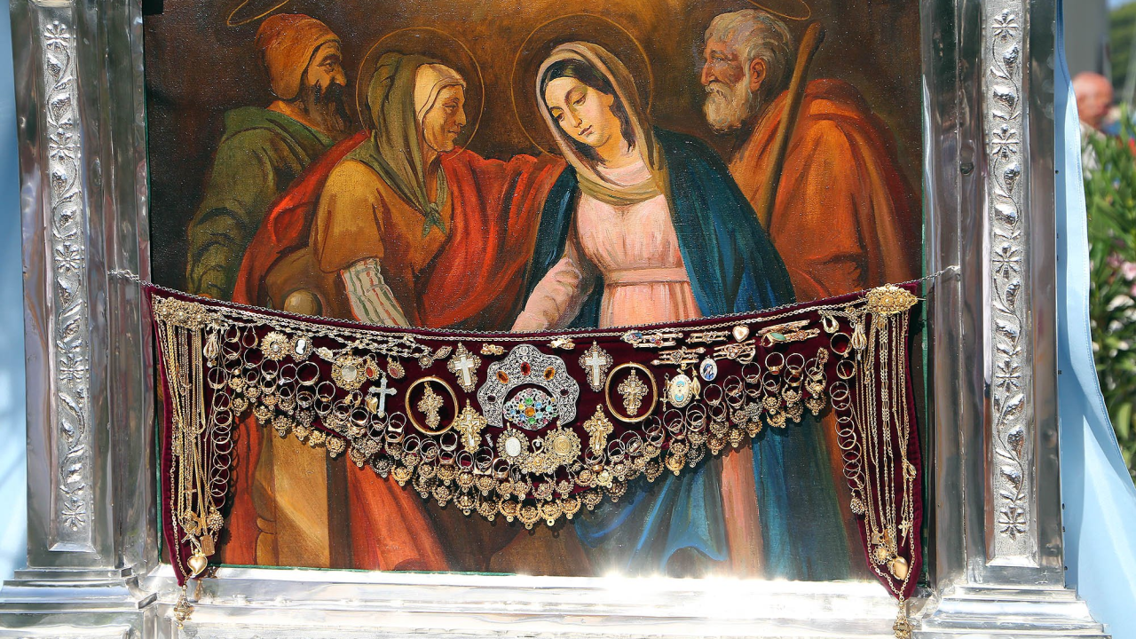 Slika Gospe od Kapelice vraćena u svoje svetište