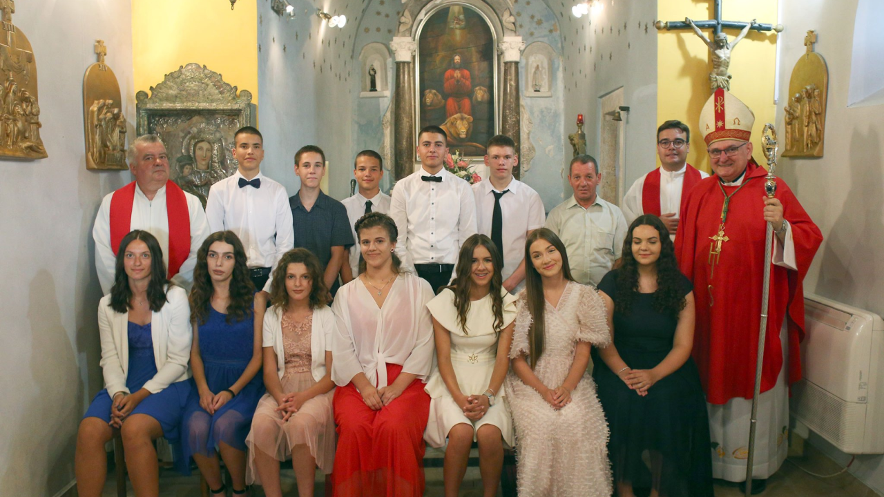 Danilo proslavilo svojeg zaštitnika, biskup podijelio sakrament svete potvrde