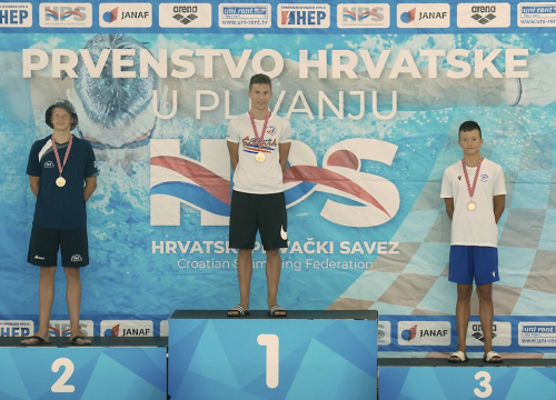 Kadetsko PH: Mauro Galić prvak Hrvatske na 100 leptir, plivači Šibenika popravili 11 osobnih rekorda