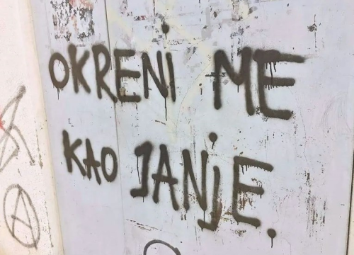 Grafit iz Šibenika postao hit na Facebooku: 'Poseban tip romantike'