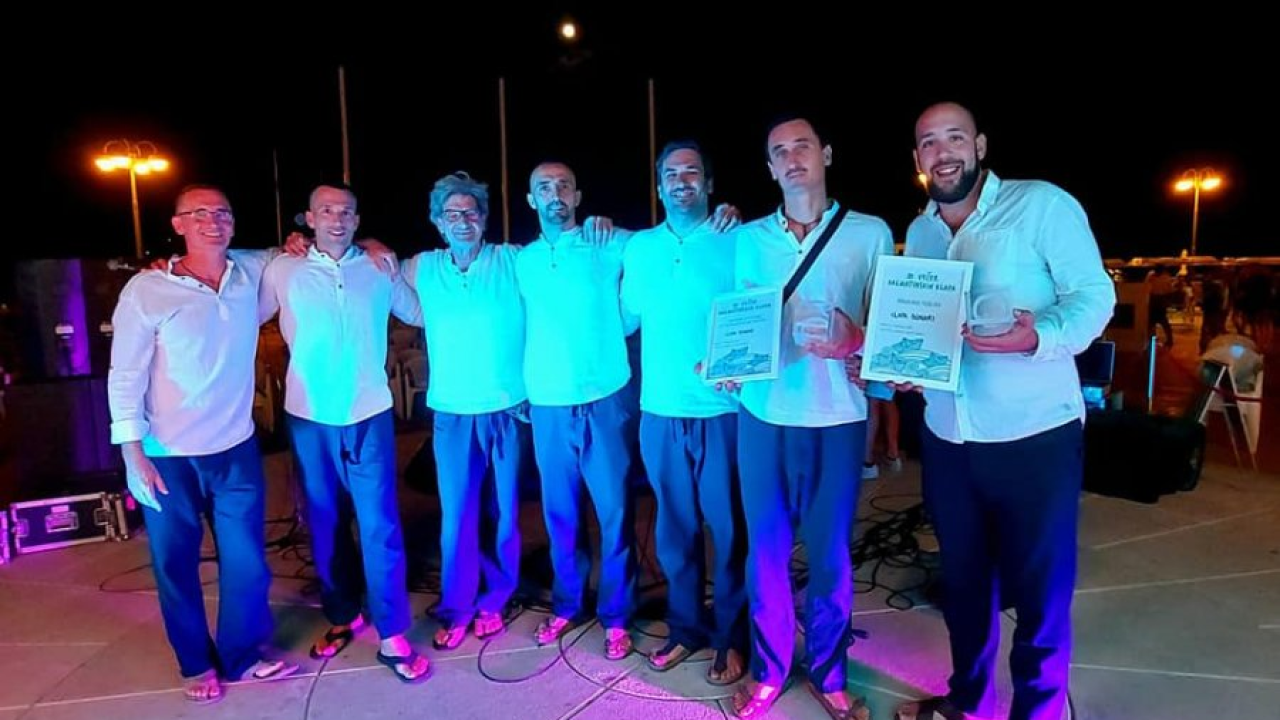Klapi Bunari prva nagrada na 20. Večeri dalmatinskih klapa