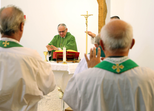 Fotografija 2 - Održane duhovne vježbe za svećenike Šibenske biskupije