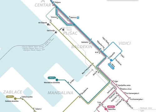 Fotografija 2 - Šibenik dobio novi javni gradski prijevoz!