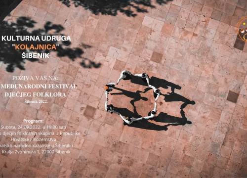 Čak 367 malih čuvara tradicije na 4. Međunarodnom festivalu dječjeg folklora u Šibeniku