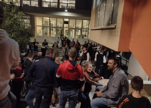 Otvoren Fan shop GKK Šibenke: Mala svečanost i gužva na prvi dan