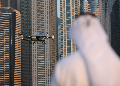 Dobrodošli u budućnost: Kineski 'leteći automobil' izveo svoj prvi javni let u Dubaiju