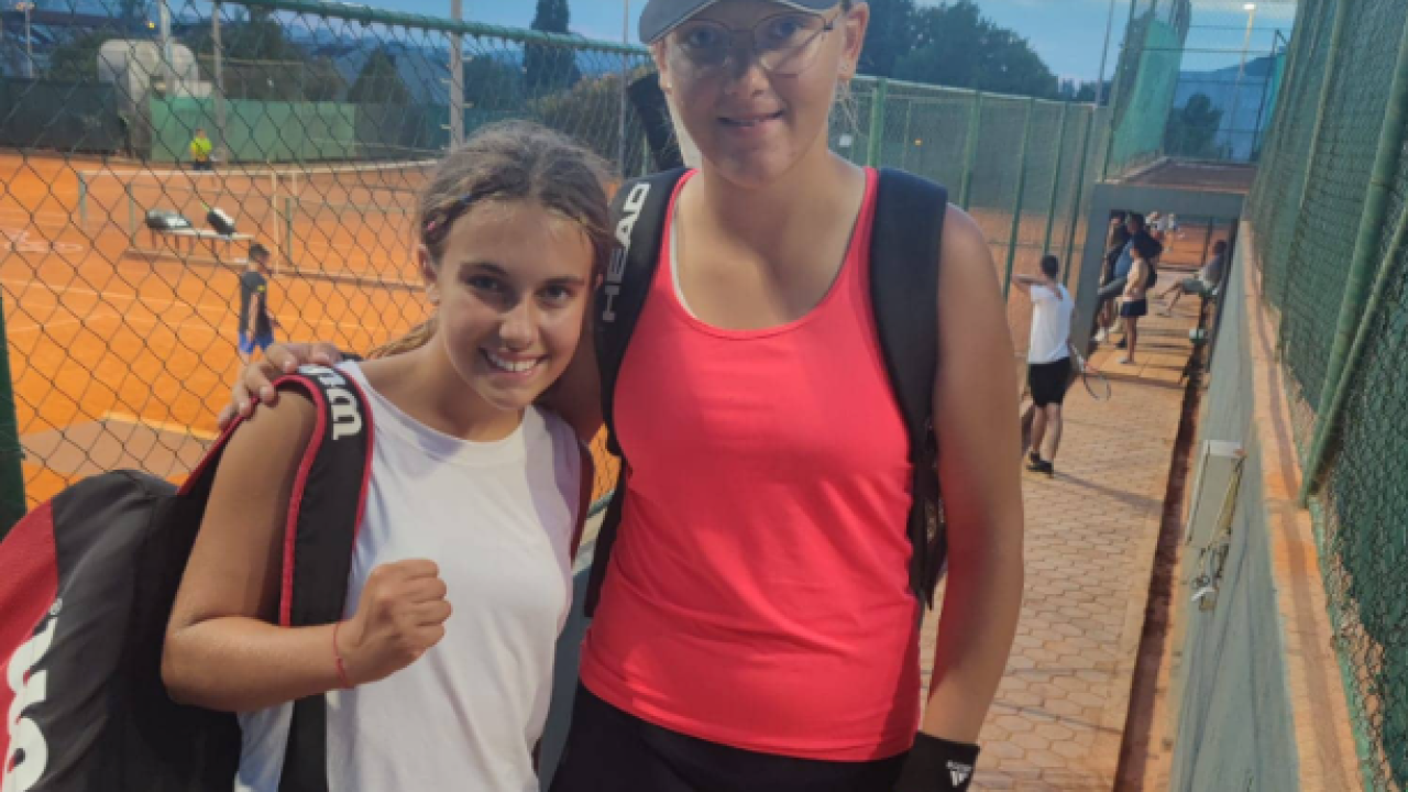 Šibenske tenisačice Tonina Nuhić i Luca Žižić među osam najboljih u Dalmaciji