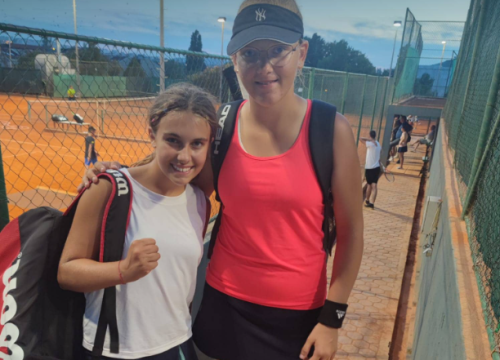 Šibenske tenisačice Tonina Nuhić i Luca Žižić među osam najboljih u Dalmaciji