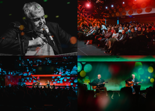 Arsenov prijatelj Zoran Predin u Kući umjetnosti Arsen oduševio glazbom i humorom