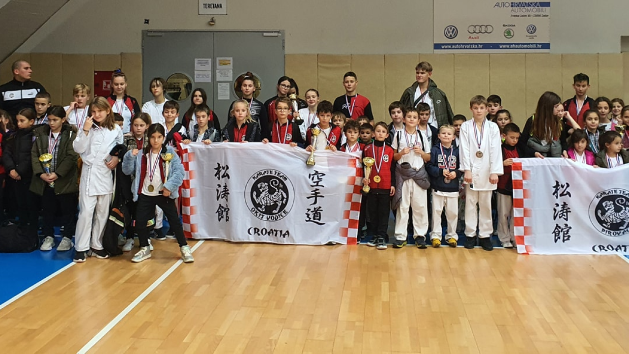 Karate klub Okit Vodice sveukupni pobjednik Dalmatinske lige