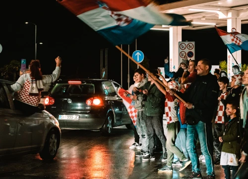 Fotografija 1 - Ne pobjeđuje se Brazil svaki dan pa donosimo još malo sinoćnje atmosfere u Šibeniku