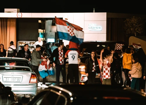 Fotografija 4 - Ne pobjeđuje se Brazil svaki dan pa donosimo još malo sinoćnje atmosfere u Šibeniku