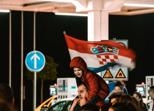 Fotografija 12 - Ne pobjeđuje se Brazil svaki dan pa donosimo još malo sinoćnje atmosfere u Šibeniku